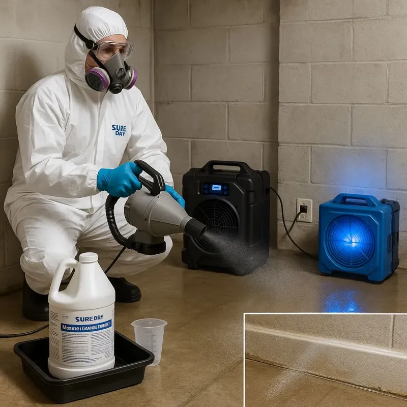 Sanitization and Odor Removal process in Drew, MS