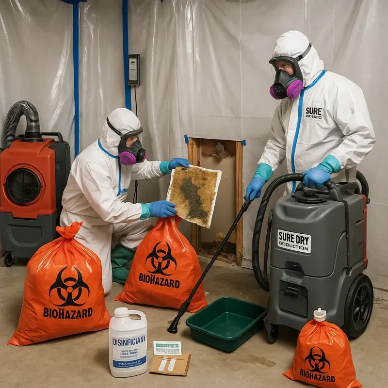 Contaminated Water Handling Protocols process in Drew, MS